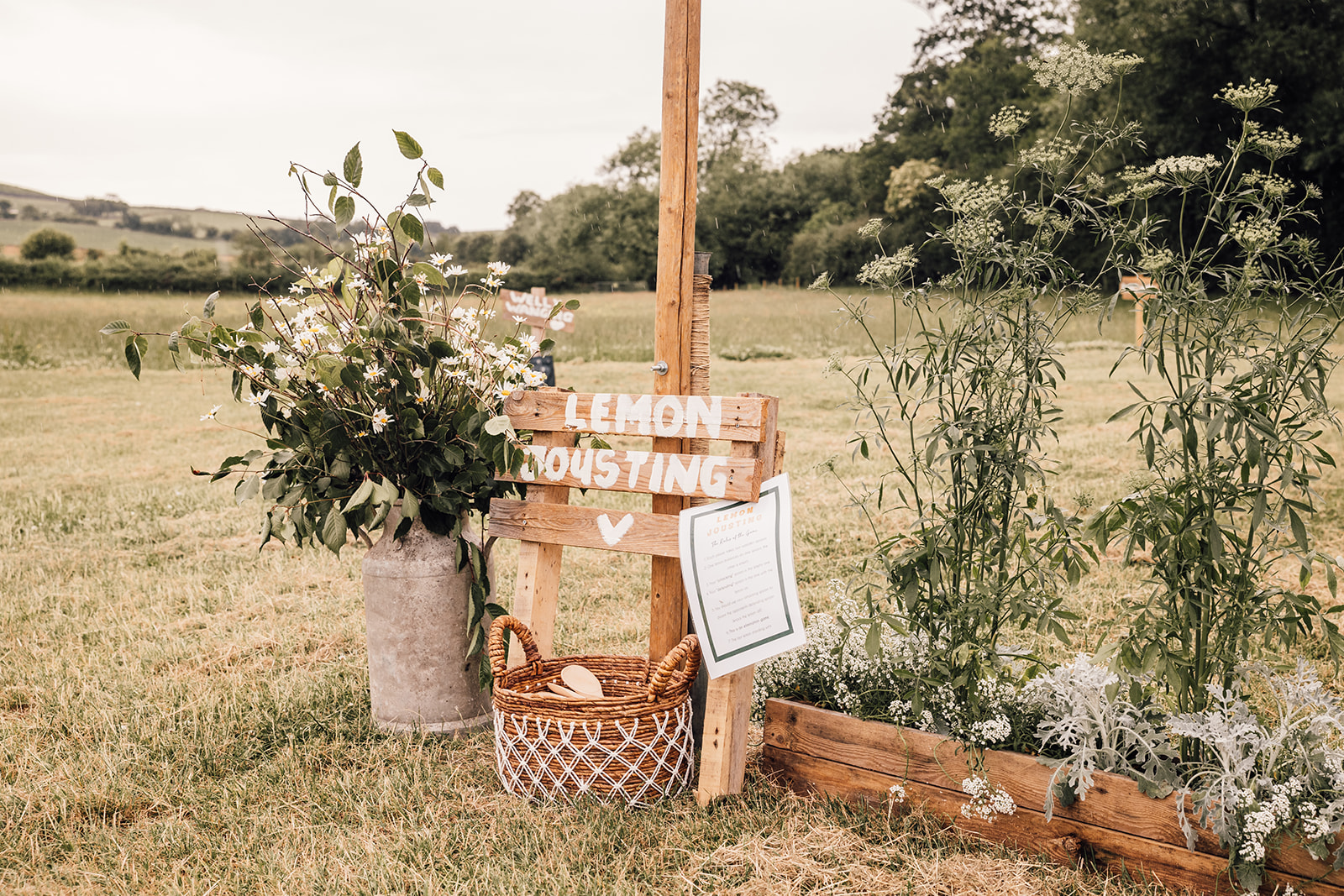 outdoor games at tipi venue